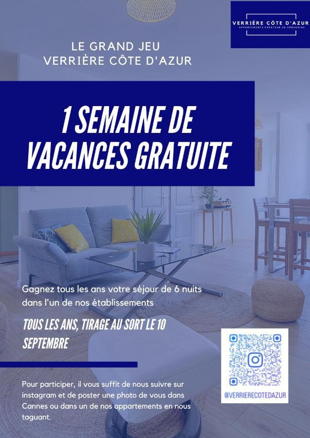 L'Agnes - 600M Plage - Verriere Cote D'Azur Apartment Cannes Ngoại thất bức ảnh